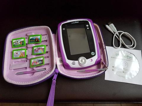 Leap Pad plus accessories and games