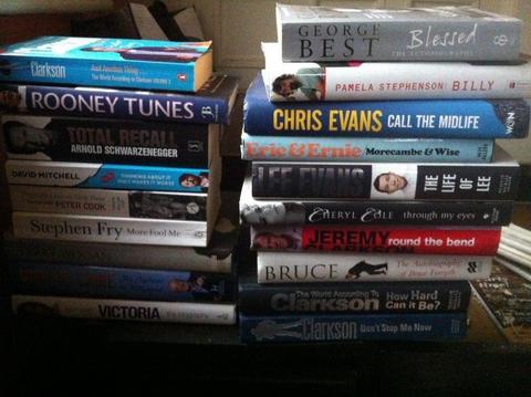 Anyone who reads? Job Lot of 20 Biography Books / Can Deliver