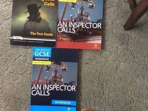 GCSEs 2017 Inspector calls books