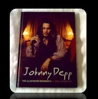 JOHNNY DEPP - 'THE ILLUSTRATED BIOGRAPHY' - HARDCOVER - FOR SALE