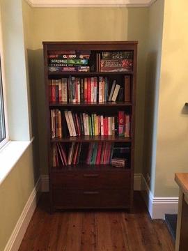 ILVA Bookcase with 2 x draws - details within