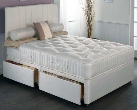*****BEST SELLING BRAND***** BRAND NEW Double Divan Base With 1000 POCKET SPRUNG MATTRESS