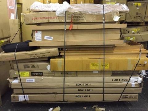 FREE PALLETS WITH RETURNED FURNITURE