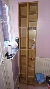 *Sold* Tower DVD/bookcase, ikea benno