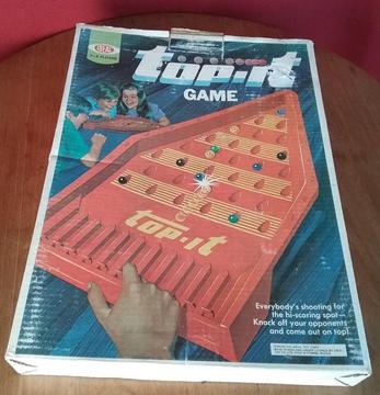 Vintage 1970's Top-It Game/ Board Game