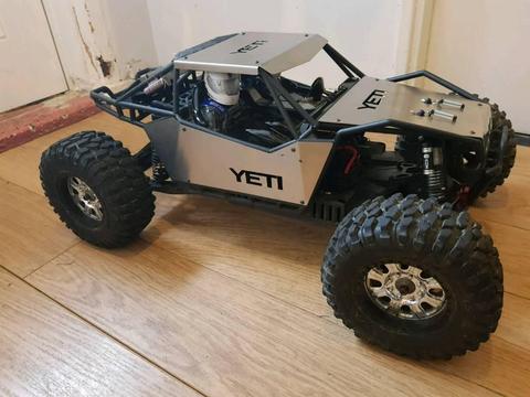 Axial Yeti XL Brushless. Loads Upgrades. HR. RPM. 6s Ready. Lipos. Spares. Rc Car Truck Crawler