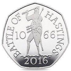 Battle of Hastings 50p