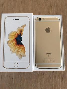 IPhone 6s gold massive 64 gb great condition full accessories unlocked