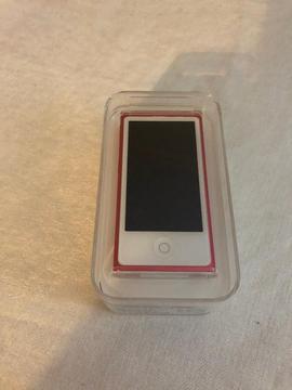 IPOD NANO 7TH GEN IN PINK AND BOXED