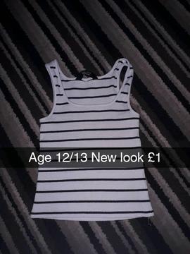 Age 12/13 girls clothes