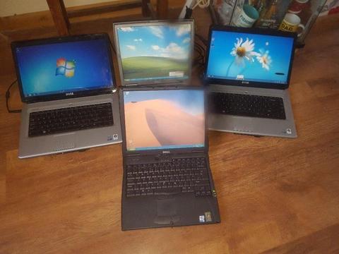 LAPTOPS FOR SALE X4