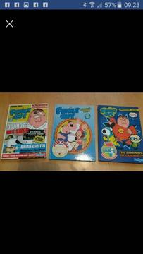 Family guy classic annuals 2013, 2014 & 2015 In great condition