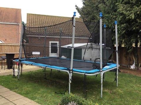 Rectangular trampoline 15 ft x 9 ft