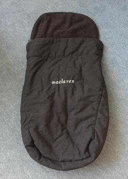 Maclaren Footmuff Black - Pre-owned in Great Condition