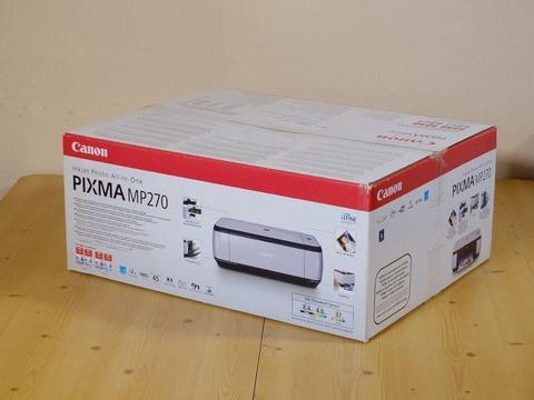 Canon Pixma MP270 colour inkjet printer copier scanner USB - NEW