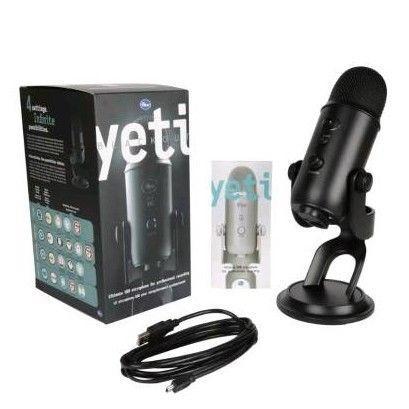 Blue Yeti usb microphone black edition