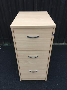Beech Filing Cabinet ( Can Deliver )