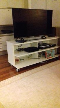 TV unit with wheels for sale