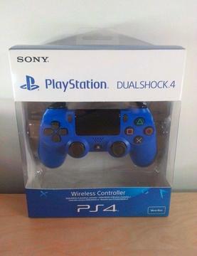 Official Sony Playstation 4 Dualshock 4 Blue V2 Controller NEW & SEALED PS4 Gamepad Latest Version