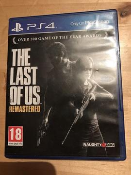 PS4 The Last Of Us & Battlefield 1 in mint condition & perfect working order