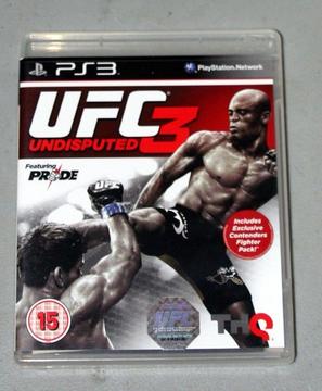 UFC Undisputed 3 (PS3) Video Game