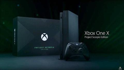Xbox one x project scorpio edition