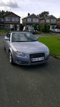 AUDI A4 CONVERTIBLE 1.8T WITH FSH STAMPED BOOK