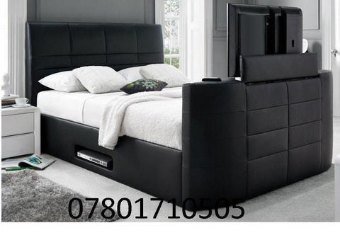 BED JANUARY SALE TV BED AND ELECTRIC BED WITH STORAGE AND MATTRESS 848