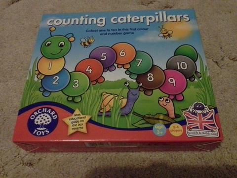 Counting caterpillars