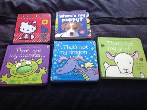 Books for young children.