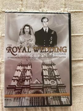 Royal Wedding in Colour dvd. New and sealed