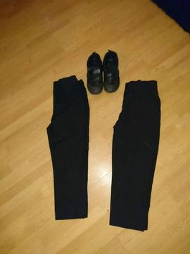 Free age 5 trousers and 9 shoes