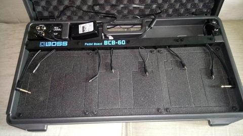 BOSS BCB-60 Guitar Effects Pedal Board, excellent condition