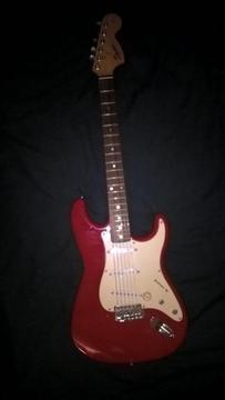 Fiesta Red Squier Strait Guitar £70.00 ono - case included