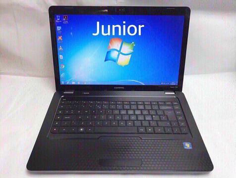 Compaq HD Laptop, 250GB, 3GB Ram, Windows 7, Microsoft office, Very Good Condition, Antivirus