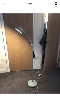 Made . Com duck egg floor lamp