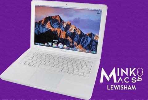 13' White Macbook Laptop Music Production Film Production Photography Editing 2.4GHz 4GB 500GB HDD