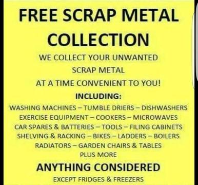 Free scrap metal collection