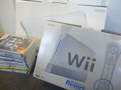 Wii and 11 games