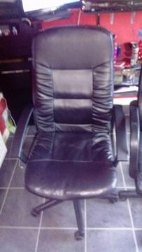 executive office pc computer swivel chairs black leather