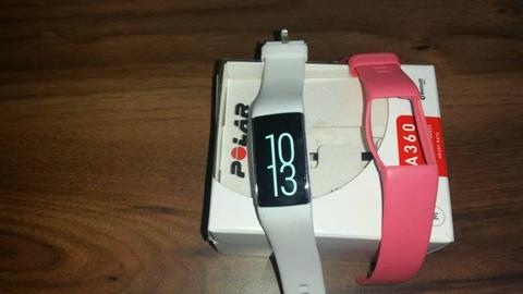 Fitness watch Polar A360 with heart rate monitor and step counter