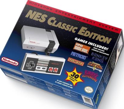 NEW Boxed Rare Nintendo NES Classic Mini Edition Games Console with 30 inbuilt games - US EDITION