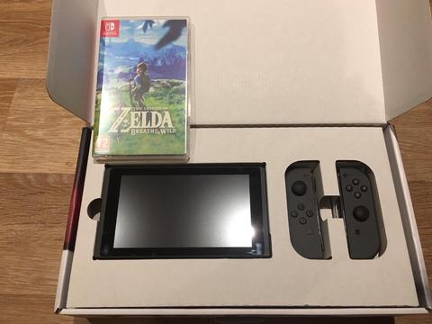 Nintendo switch grey