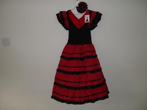 Lovely Child's Flamenco Dress Brand New