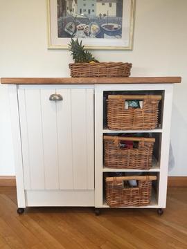 Freestanding Kitchen Storage with Tilt bin cupboard