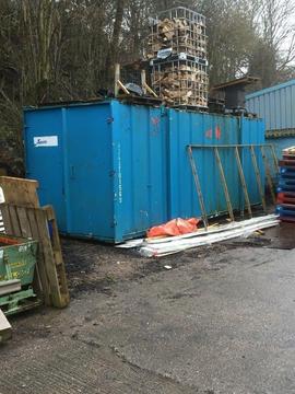 24ft x 10ft steel container