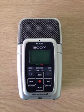 ZOOM H2 Handy Portable Stereo Recorder