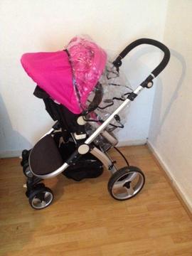 pushchair carseat & carry cot