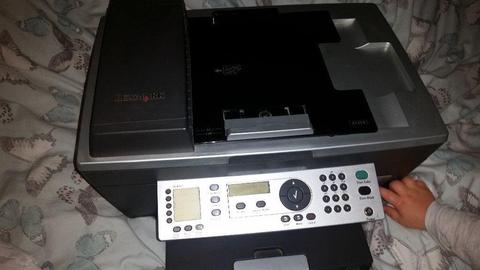 Lexmark printer and scaner with cardiges