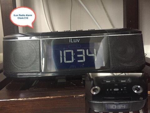 iLuv Radio Alarm clock £10